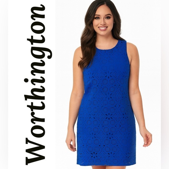 Worthington Dresses & Skirts - Worthington Women's Blue Mini Dress